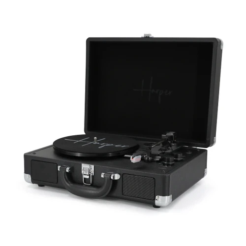 פטיפון Harper HRT-10 - שחור