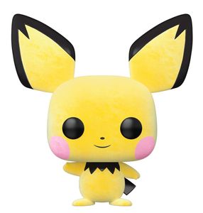 בובת פופ משחקים: Pokémon - Pichu Flocked פיצ