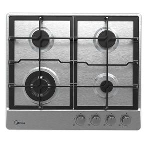 כיריים גז 4 להבות Midea 60SJ402 נירוסטה
