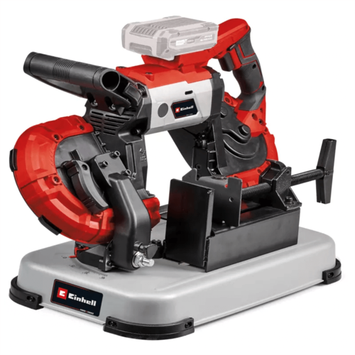 מסור סרט נייד לחיתוח ברזל (גוף בלבד) EINHELL   TE-MB 18/127 U Li