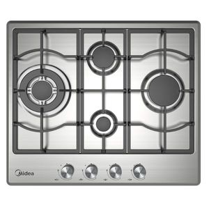 כיריים גז 4 להבות Midea 60SM097 *סופר טורבו - נירוסטה