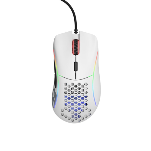 עכבר גיימינג חוטי Glorious Model D לבן מבריק
