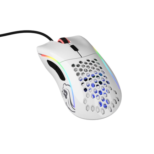 עכבר גיימינג חוטי Glorious Model D לבן מבריק