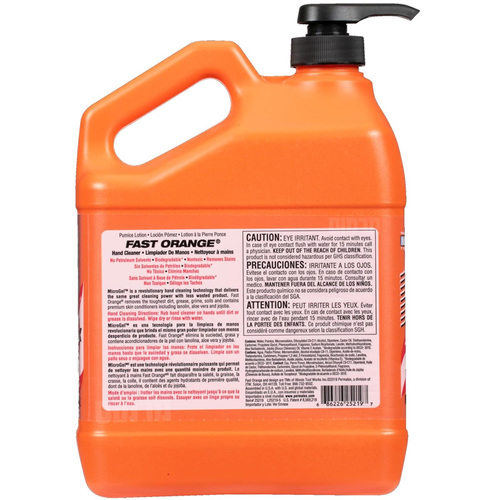 משחה לניקוי ידיים Fast Orange Original 3.78L