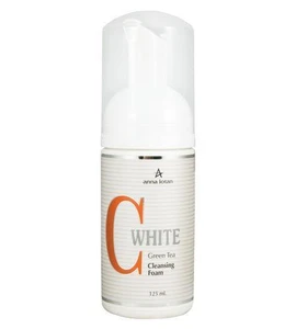 קצף ניקוי תה ירוק C White Green Tea Cleansing Foam סדרת סי וויט אנה לוטן - 125 מ"ל