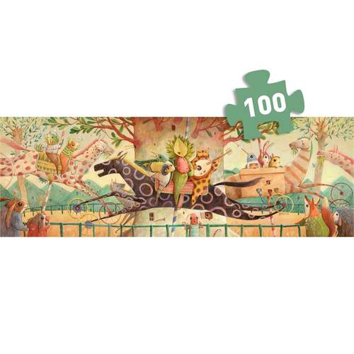 פאזל גלריה 100 חלקים - רכיבה מופלאה