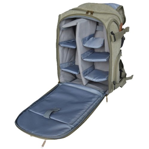 תיק צילום גב בראון Braun Canvas Backpack