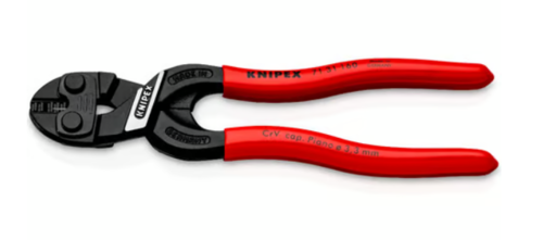 KNIPEX CoBolt® S חותכי בריח קומפקטיים עם שקע בקצה החיתוך דגם 7131160