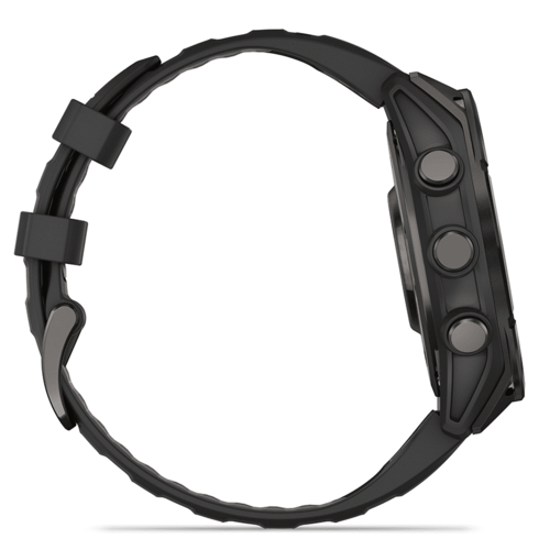 שעון ספורט Garmin Fenix 8 47mm AMOLED Sapphire Titanium, שנתיים אחריות יבואן רשמי