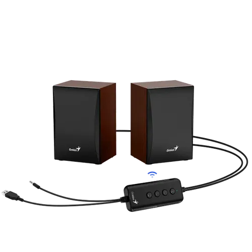 רמקולים BT למחשב Genius SP-HF380BT ג'יניוס במלאי