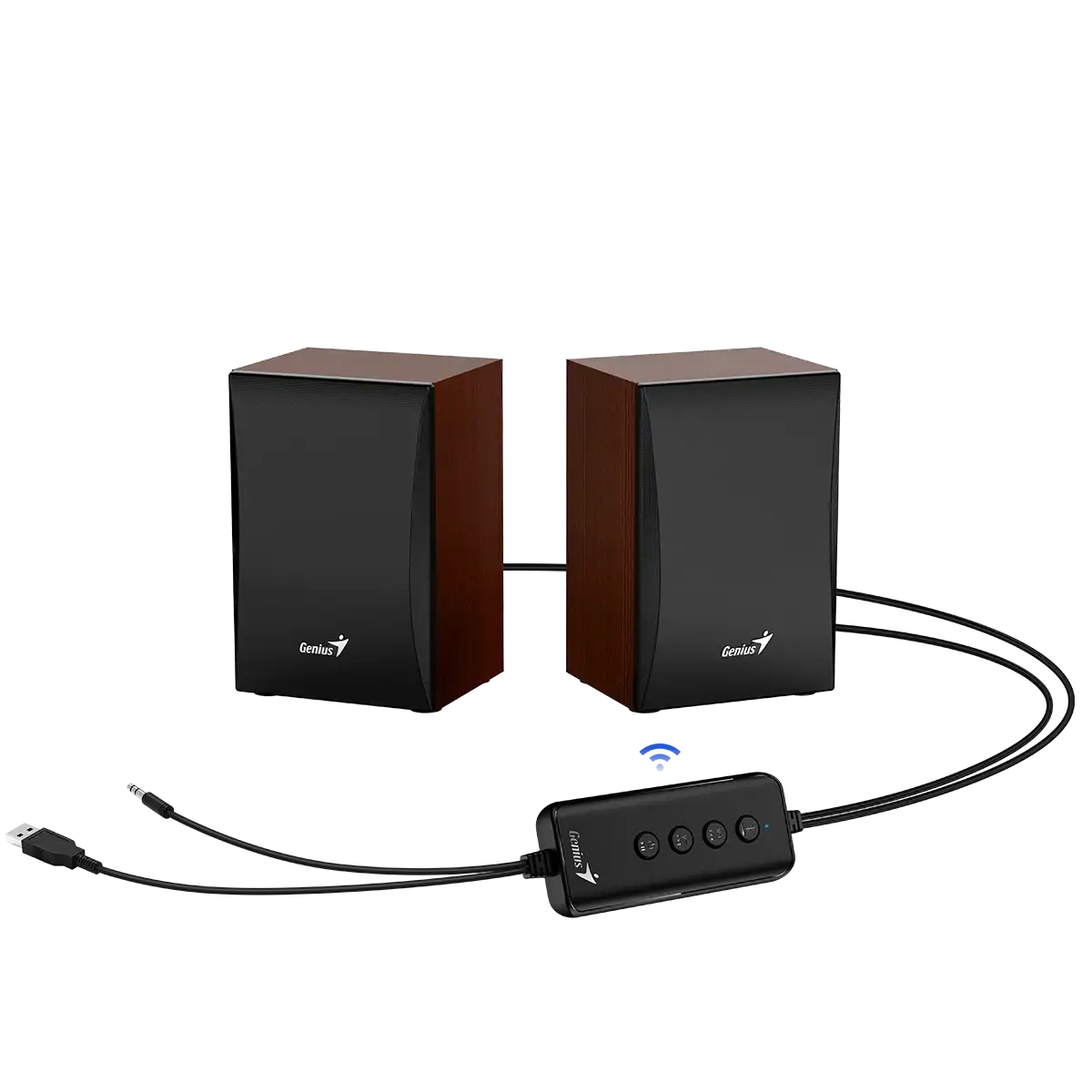רמקולים BT למחשב Genius SP-HF380BT ג
