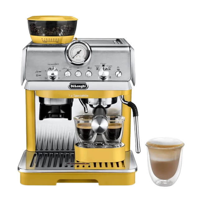 מכונת קפה ידנית DeLonghi דלונגי La Specialista Arte EC 9155.YE