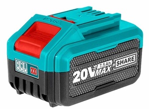 סוללה לכלי עבודה TOTAL 20V 7.5A