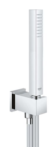 מערכת רחצה למקלחת עם נק' מים EUPHORIA CUBE כרום ניקל