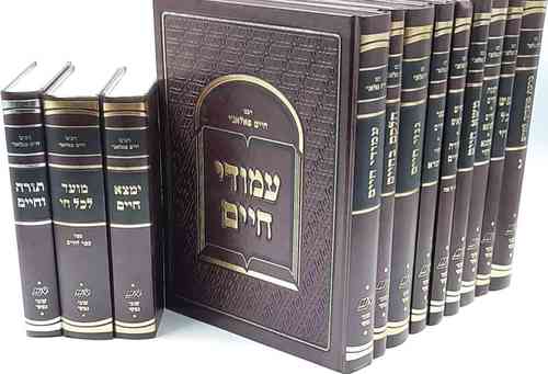 סט ספרי הרב חיים פלאג'י (18 כרכים)