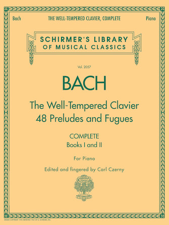 הפסנתר המושווה של באך The Well-Tempered Clavier, Complete Book 1+2