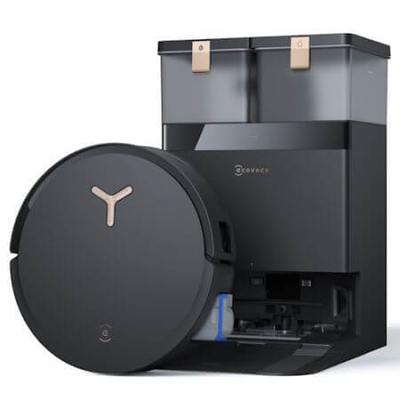 שואב אבק רובוטי חכם עם טכנולוגיית קרצוף אינטנסיבי Ecovacs Deebot X8 Pro Omni Ai