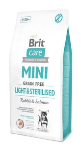 בריט קר BRIT CARE מיני לייט סטרלייז 7 ק"ג ללא דגנים