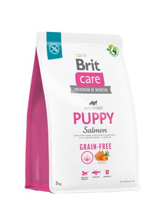 בריט קר Brit Care גורים סלמון 3 ק"ג ללא דגנים