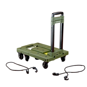 עגלת משא מתקפלת בצבע ירוק דגם GFT200 מבית GLAMP