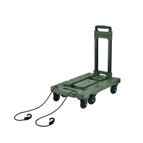 עגלת משא מתקפלת בצבע ירוק דגם GFT200 מבית GLAMP