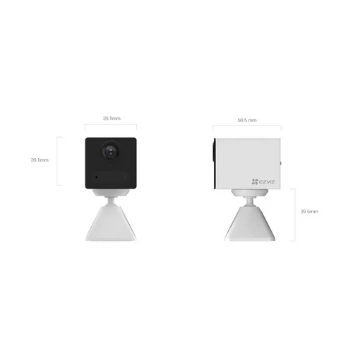 מצלמה מיני White אלחוטית+סוללה CB2 2MP 2000mAh