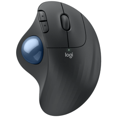 עכבר אלחוטי שחור עם כדור עקיבה Logitech Ergo M575S