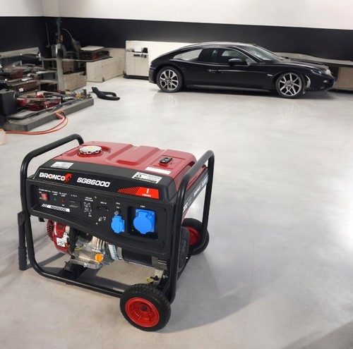  גנרטור בנזין 6000W עם מייצב מתח AVR וסטרטר SGB6000S BRONCO
