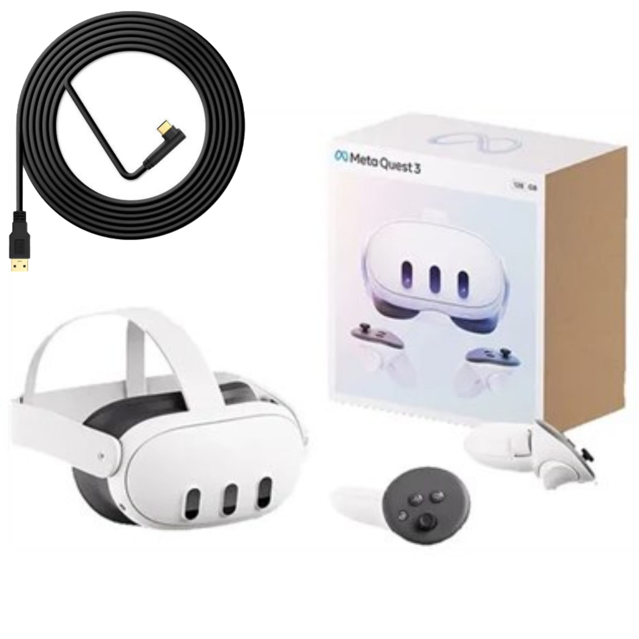  META QUEST 3 512G OCULUS + 3M LINK CABLE