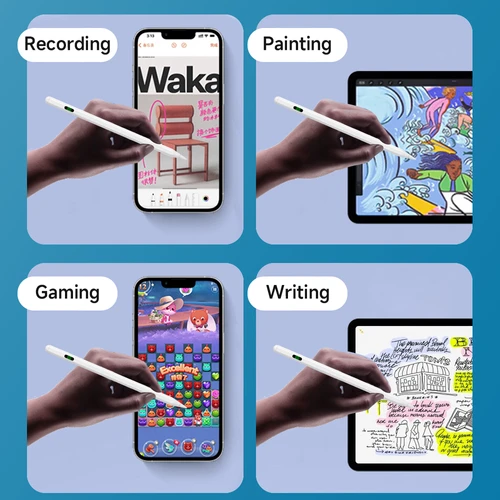 עט מגע אלחוטי | תצוגה דיגיטלית | טעינה Type-C | תמיכה ב- iOS/Android