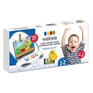 מערכת משחקי מחשב חינוכיים הכוללת 26 משחקים Webee Young וויבי