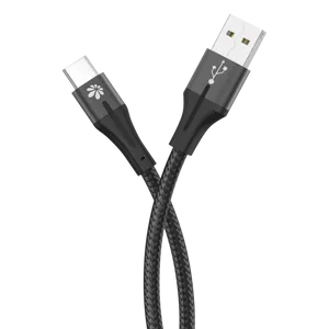 כבל שזור MIRACASE Type-C to USB 1.2M