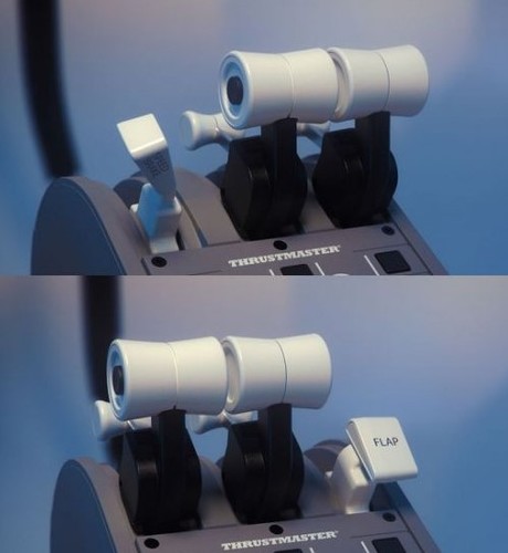 ג'וסטיק ומצערת טיסה Thrustmaster TCA Yoke Boeing Edition 