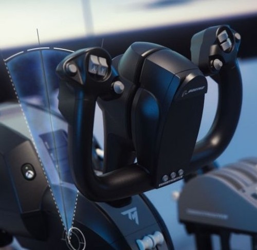ג'וסטיק ומצערת טיסה Thrustmaster TCA Yoke Boeing Edition 