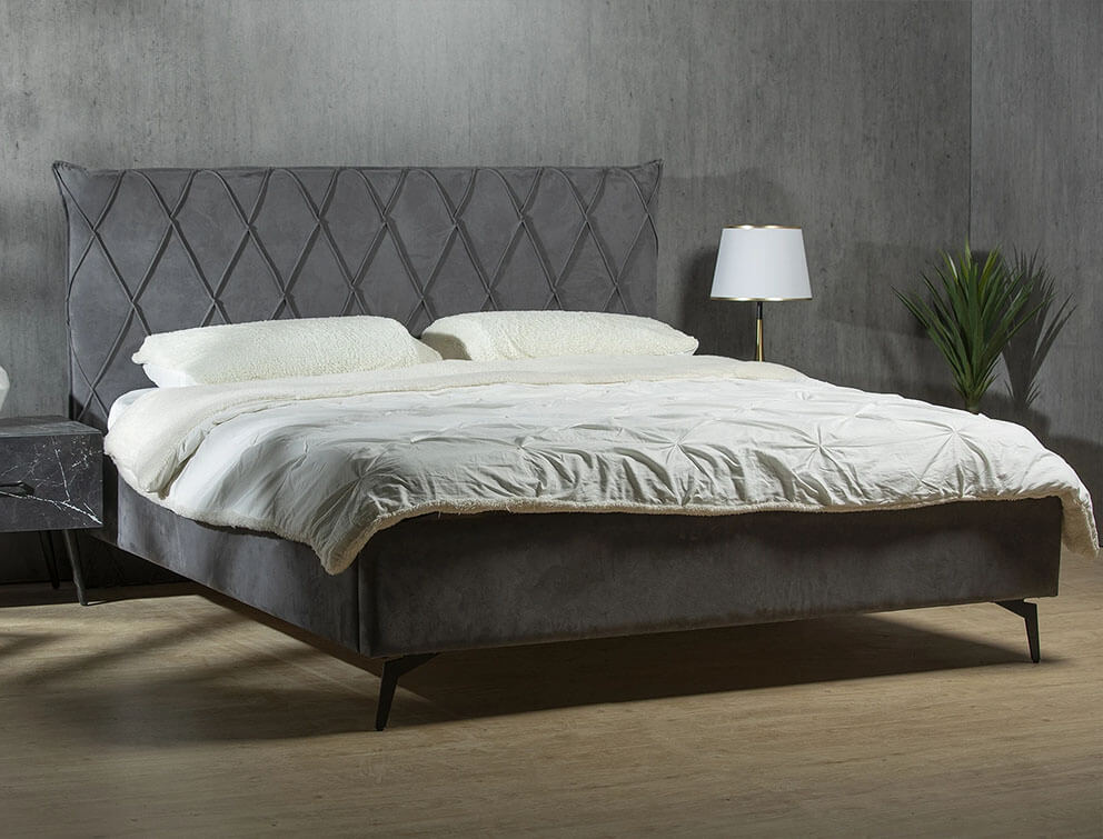 מיטה זוגית מרופדת דגם W-200