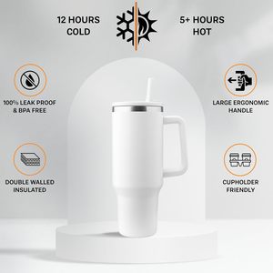 כוס תרמית ענקית עם קשית מובנה MUG TO GO 1200ML
