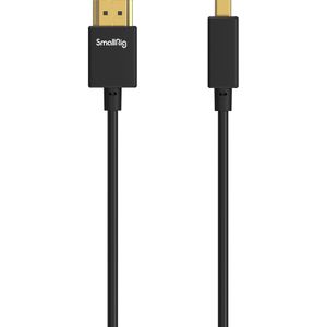 כבל דק 100 ס"מ Micro HDMI-HDMI דגם SmallRig 4795