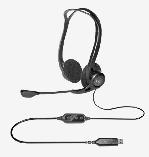 אוזניות Logitech PC960 USB לוגיטק