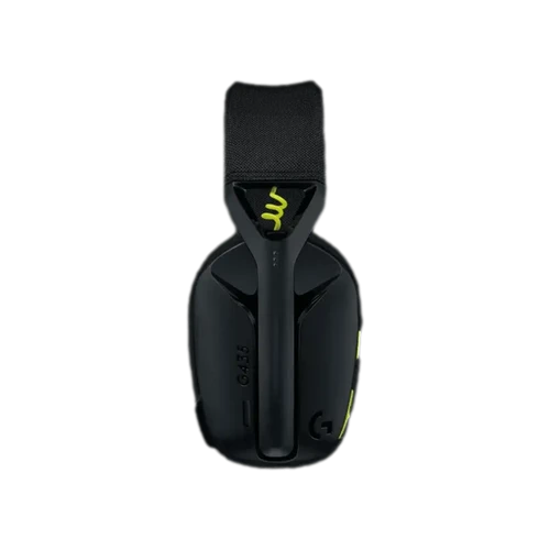 אוזניות אלחוטיות בצבע לבן דגם Logitech G435 Wireless