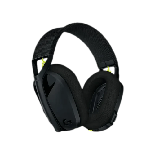 אוזניות אלחוטיות בצבע לבן דגם Logitech G435 Wireless