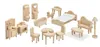 סט רהיטים מעץ לבית בובות בסגנון ויקטוריאני - PLAN TOYS