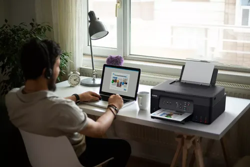 מדפסת ‏הזרקת דיו ‏רגילה Canon PIXMA G3430