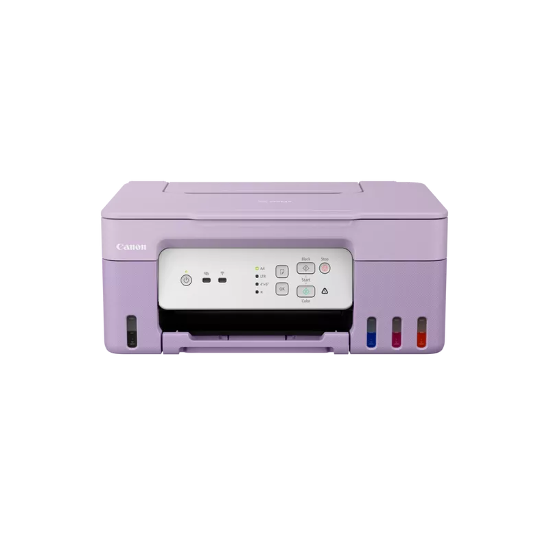 מדפסת הזרקת דיו Canon PIXMA G3430 PURPLE   