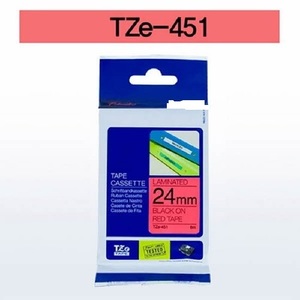 סרט דיו תואם שחור על אדום BROTHER TZE451