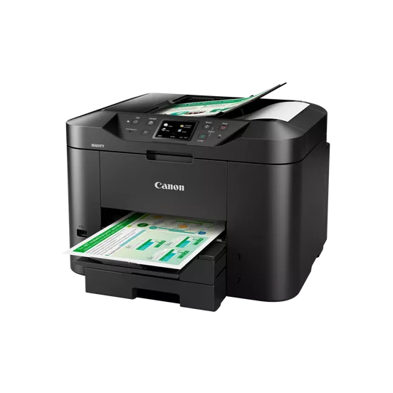 מדפסת ‏הזרקת דיו ‏משולבת צבעונית Canon Maxify MB2750 קנון