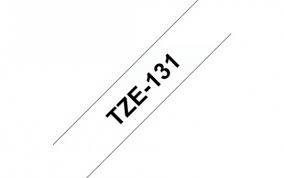 סרט דיו תואם שחור על שקוף BROTHER TZE131 