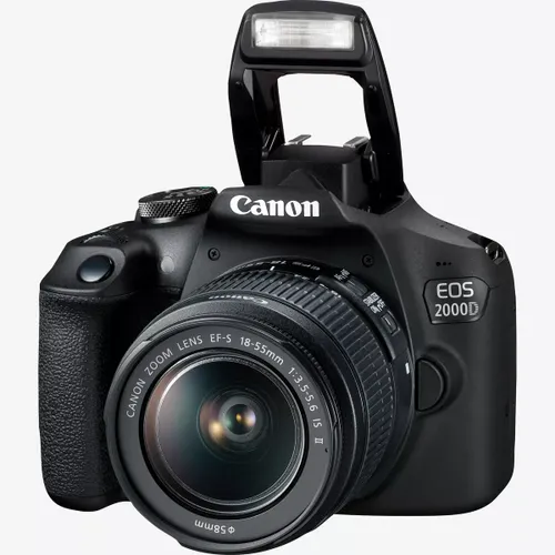 מצלמה Dslr (רפלקס) קנון Canon Eos 2000d + 18-55 Dc - קיט