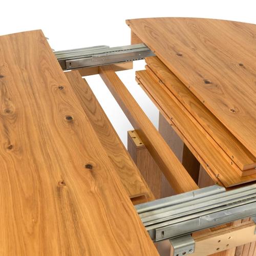 HERMON | שולחן אוכל עגול נפתח עד 340 ס״מ דגם חרמון