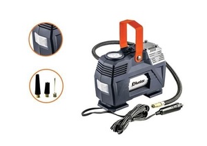 קומפרסור מיני לרכב 12V כולל תאורת לד - 101210-007