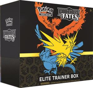 קלפי פוקימון אליט טריינר בוקס הידן פייטס Hidden Fates Elite Trainer Box - Hidden Fates (HIF)